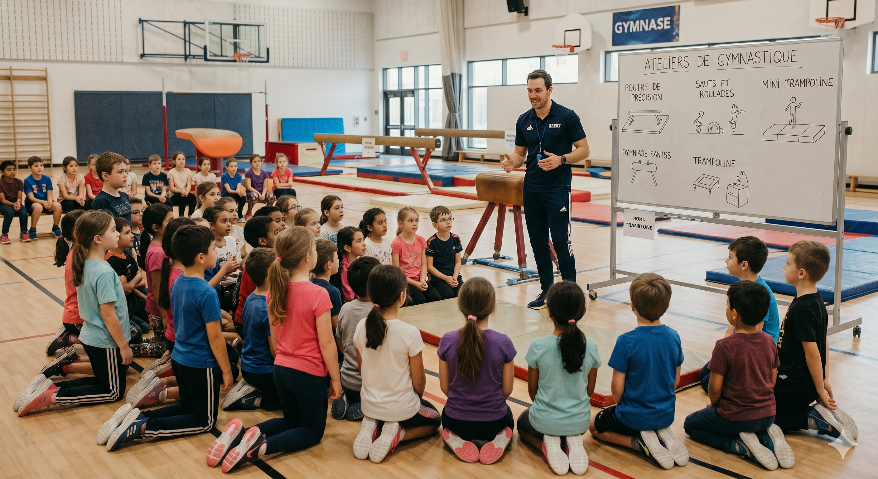 Explications des stations de jeux