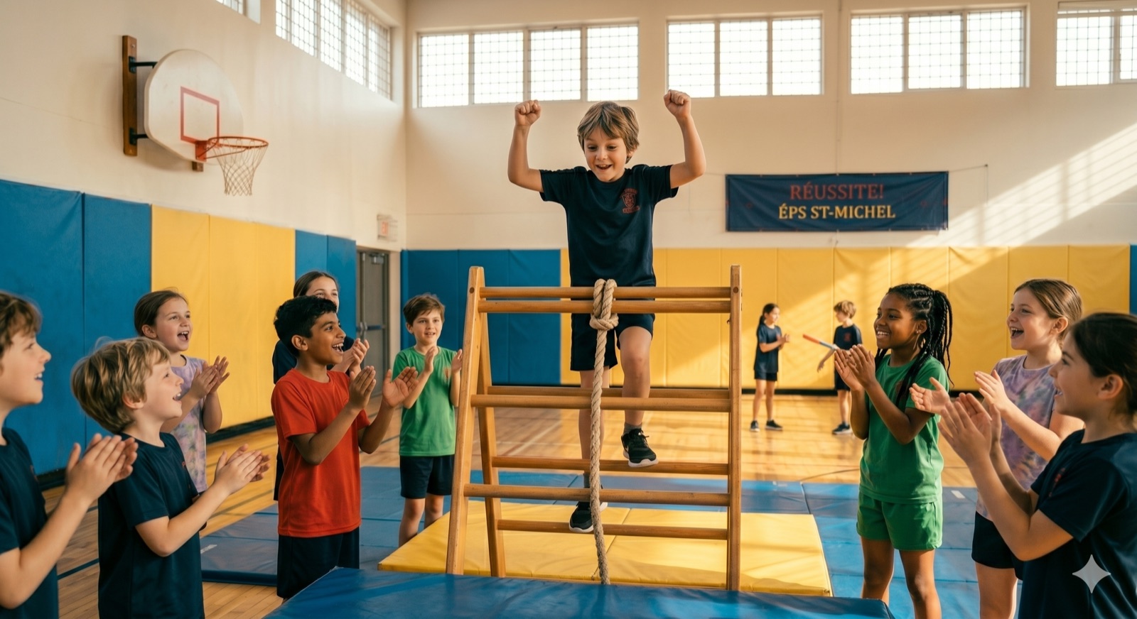 Confiance en soi grâce à l'éducation physique